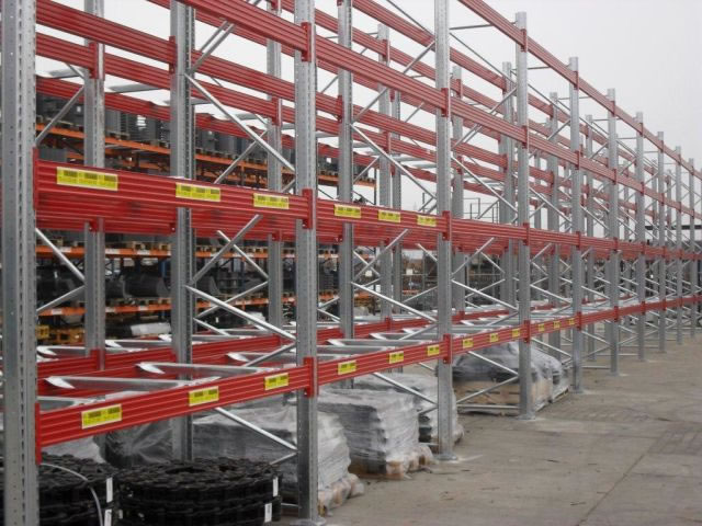 Unibuild Metalsistem palletstelling