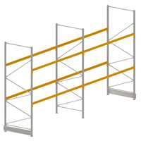 Verzinkte Metalsistem palletstellingen Metalsistem palletstellingen