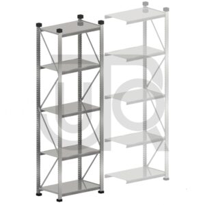 Gebruikte legbordstelling H2960 x D400 | startset vak 1500 mm-0