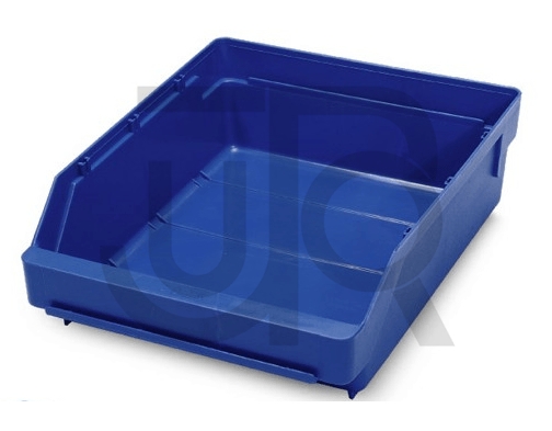 Stemo kunststof magazijnbak D300xB240xH95mm-0