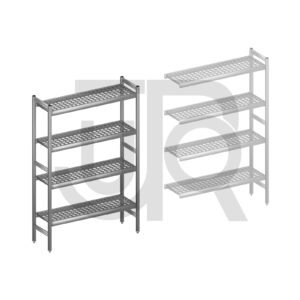 Hygiënische stelling H1685 x D360 | startset vak 1080 mm-0