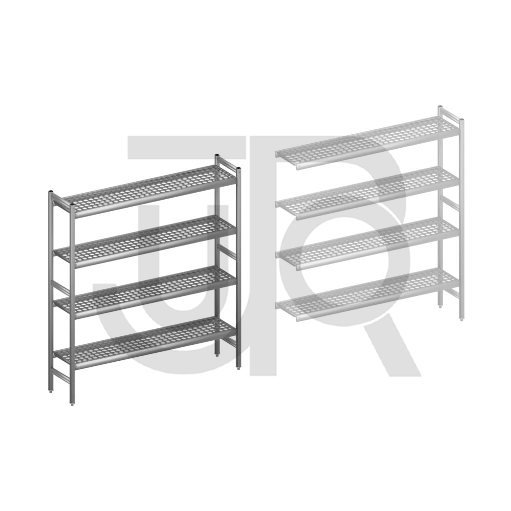 Hygiënische stelling H1685 x D360 | startset vak 1500 mm-0