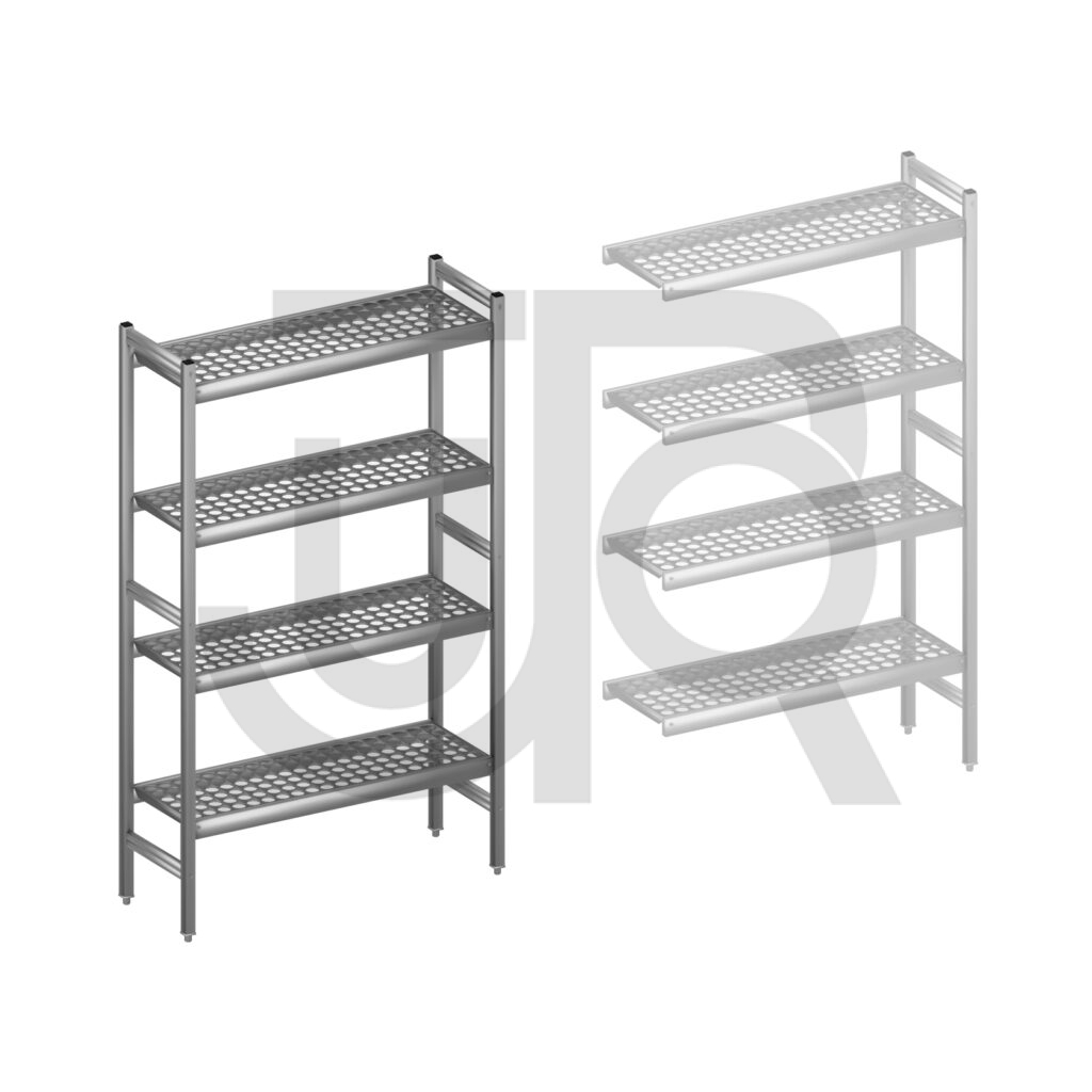 Hygiënische stelling H1685 x D360 | startset vak 960 mm-0