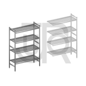 Hygiënische stelling H1685 x D460 | startset vak 1080 mm-0