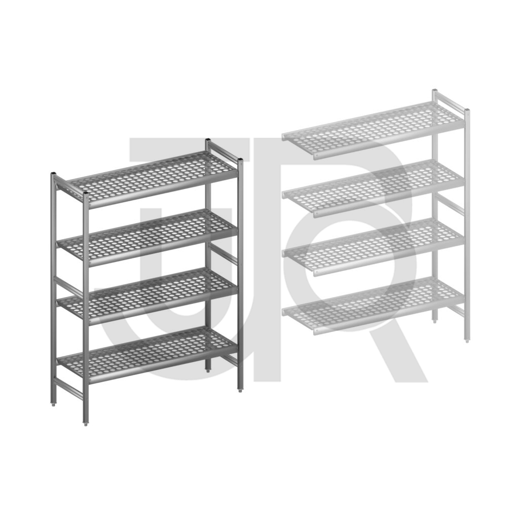 Hygiënische stelling H1685 x D460 | startset vak 1200mm-0