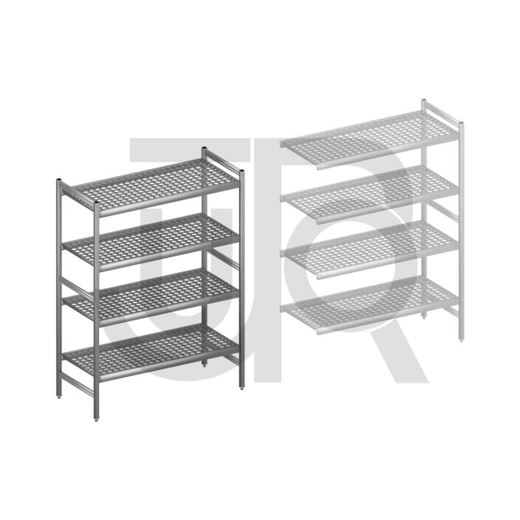 Hygiënische stelling H1685 x D560 | startset vak 1200 mm-0