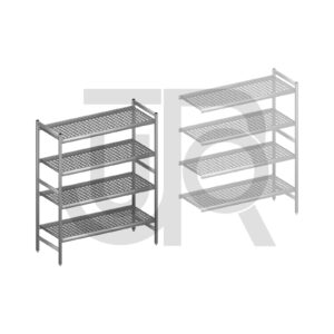 Hygiënische stelling H1685 x D560 | startset vak 1320 mm-0