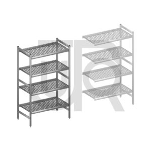 Hygiënische stelling H1685 x D560 | startset vak 960 mm-0