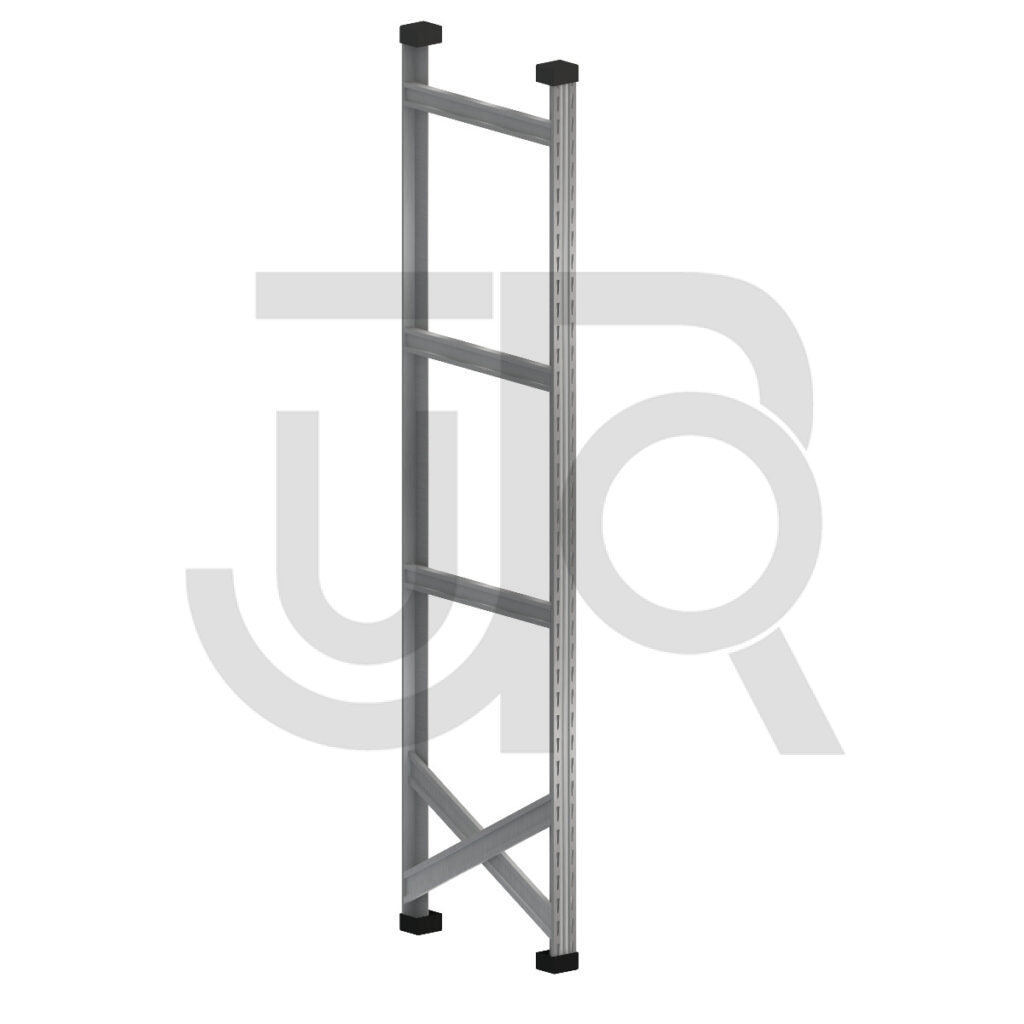 Complete staander Metalsistem 1972X500 mm, type S1 -0
