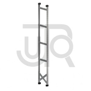 Complete staander Metalsistem 2500X400 mm, type S1 -0