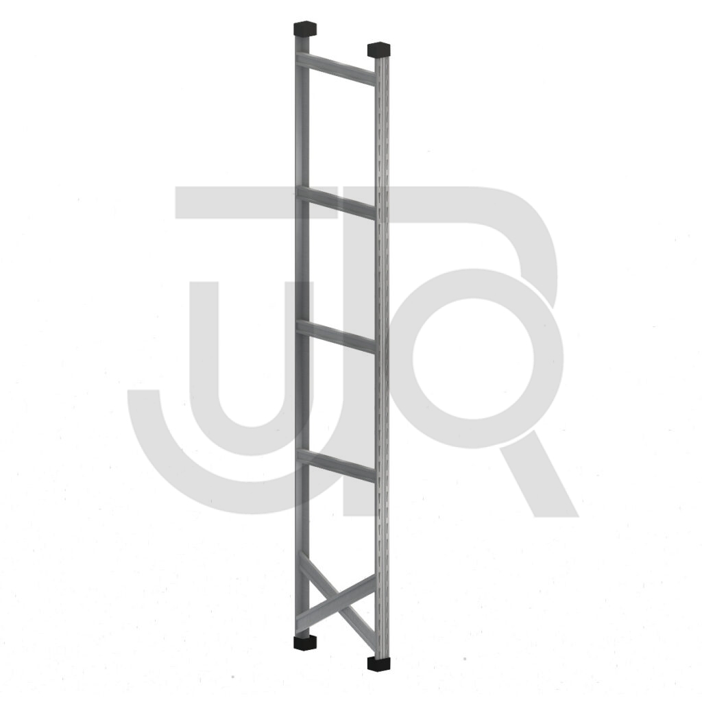 Complete staander Metalsistem 2500X500 mm, type S1 -0