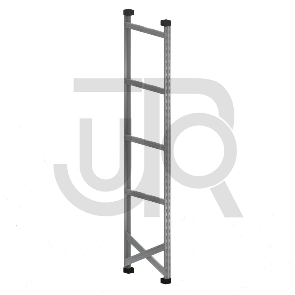 Complete staander Metalsistem 2500X600 mm, type S1 -0