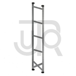 Complete staander Metalsistem 2500X600 mm, type S1 -0