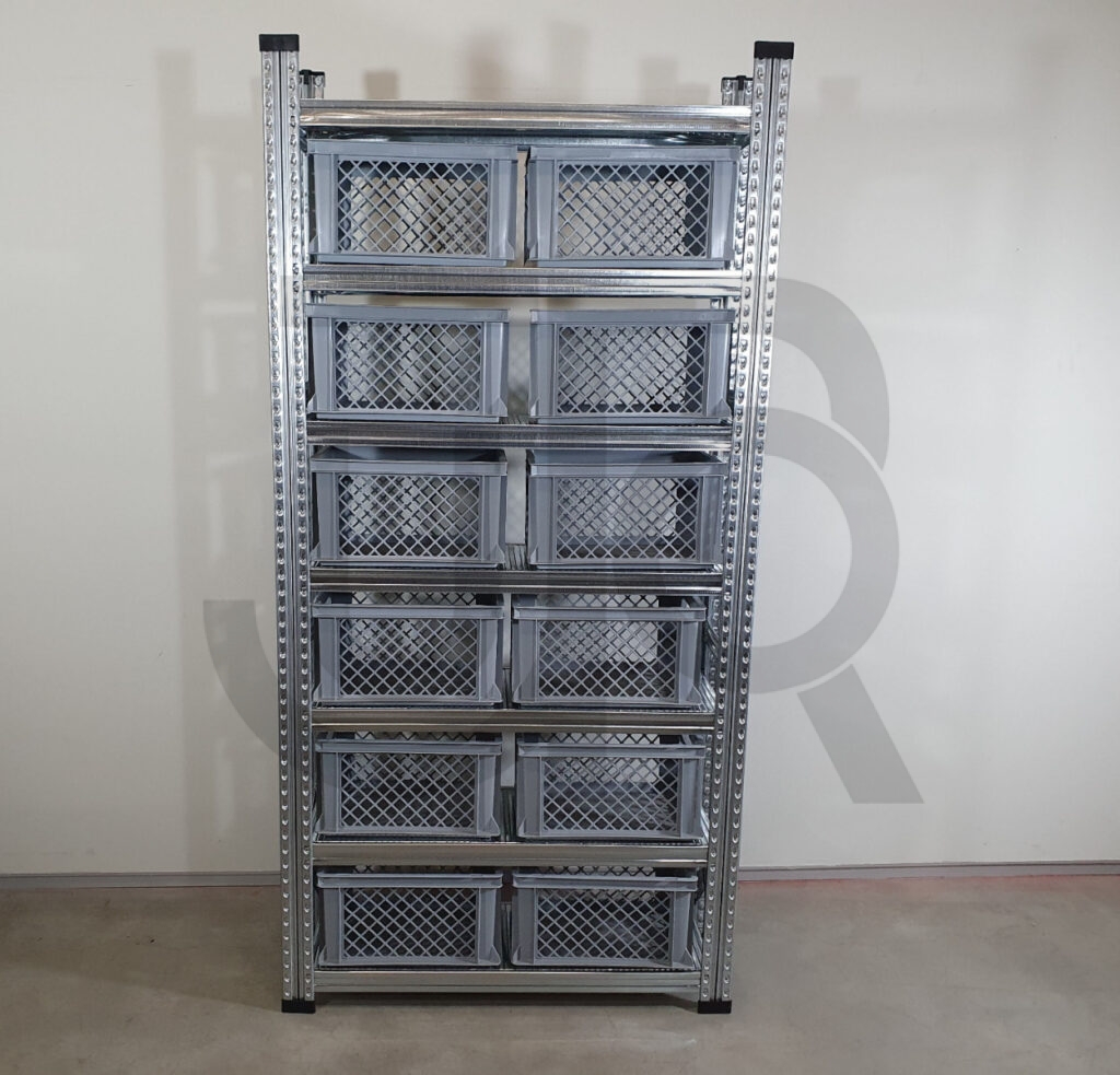 Bakkenstelling H1972 x D320 | vak 900mm | incl Newbox open bakken-0