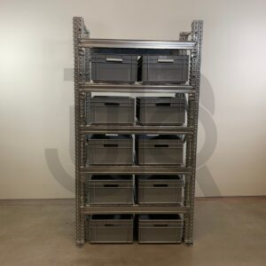 Zware bakkenstelling TS4 H1981 x D600 | vak 920mm | incl Newbox bakken-0