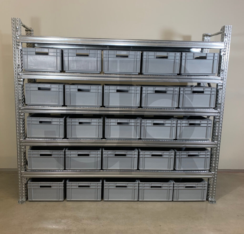 Zware bakkenstelling TS4 H1981 x D600 | startset vak 2120mm-0