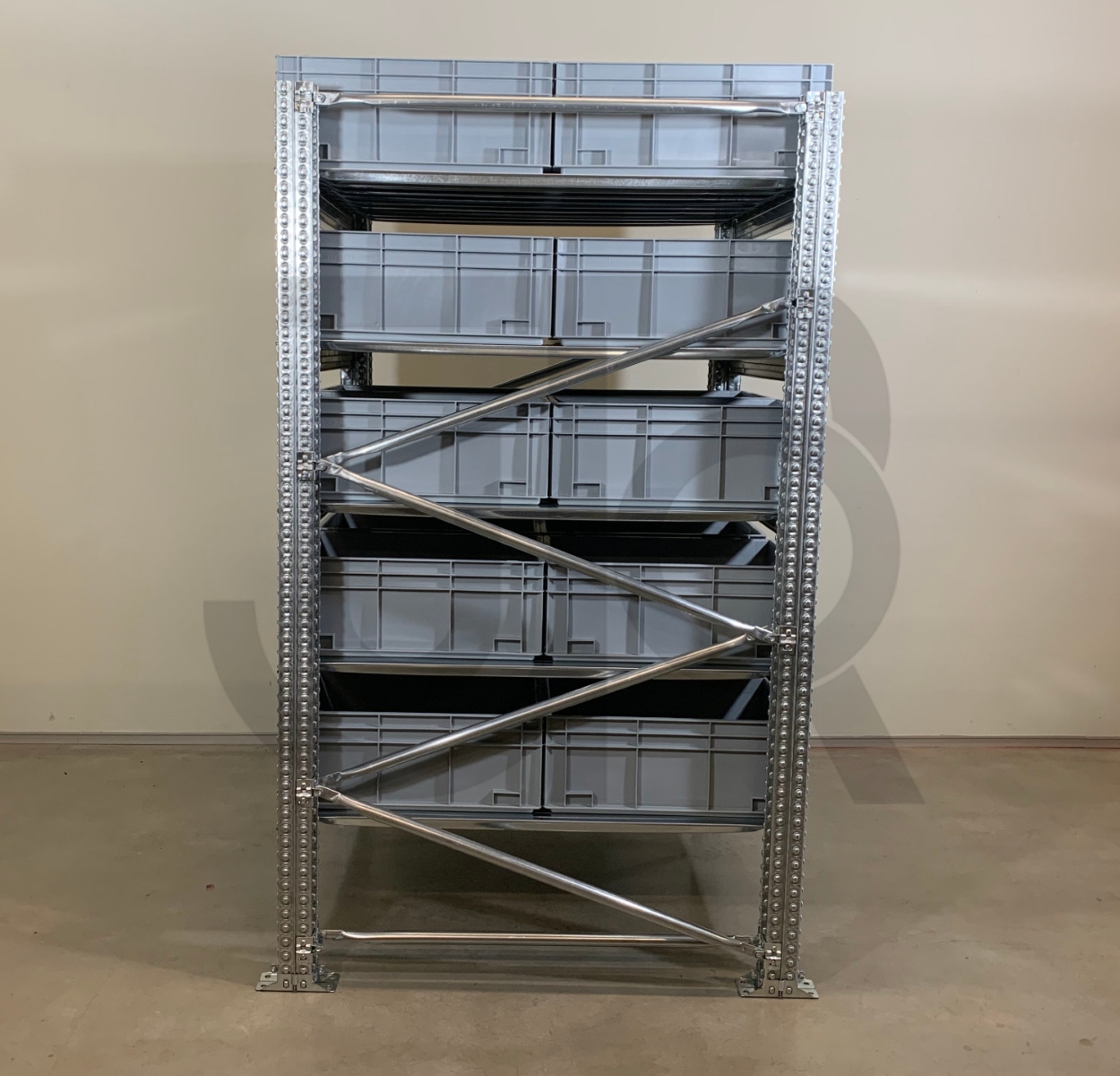 Zware bakkenstelling TS4 H1981 x D1200 | startset vak 920mm-5308