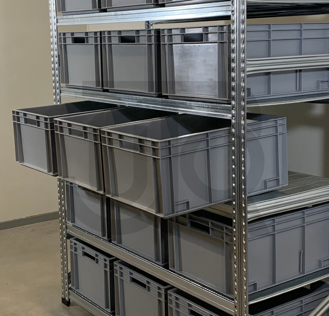 Bakkenstelling H1972 x D600 | vak 1350mm | incl Newbox bakken-5052