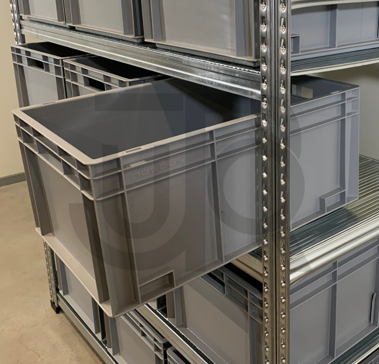 Bakkenstelling H1972 x D600 | vak 1350mm | incl Newbox bakken-5053