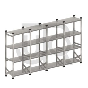 Legbordstelling H1972 x D320 |voordeelrij 4x vak 1350 mm-0