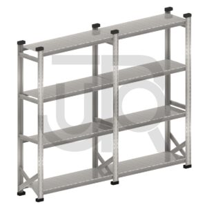 Legbordstelling H1972 x D250 |voordeelrij 2x vak 1350 mm-0