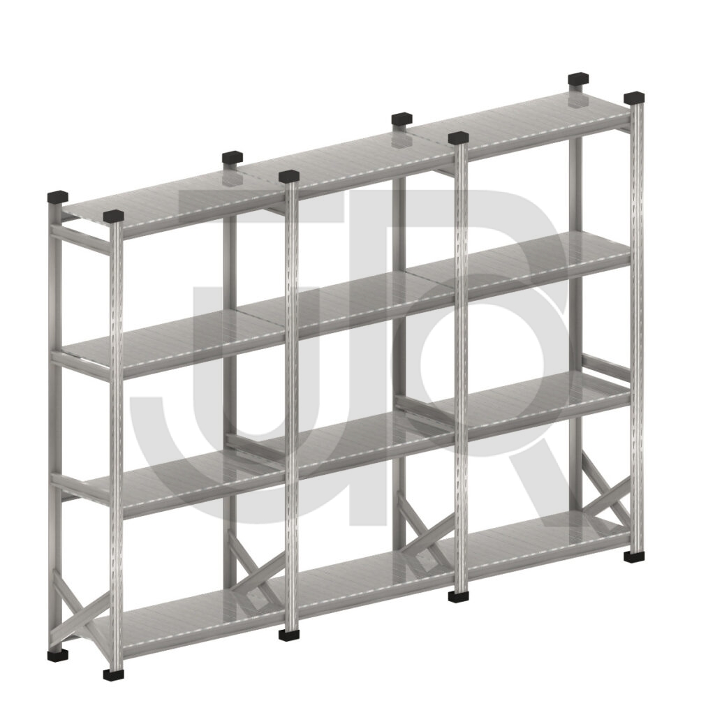 Legbordstelling H1972 x D400 |voordeelrij 3x vak 900 mm-0