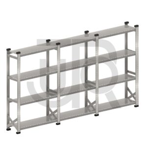 Legbordstelling H1972 x D250 |voordeelrij 3x vak 1350 mm-0