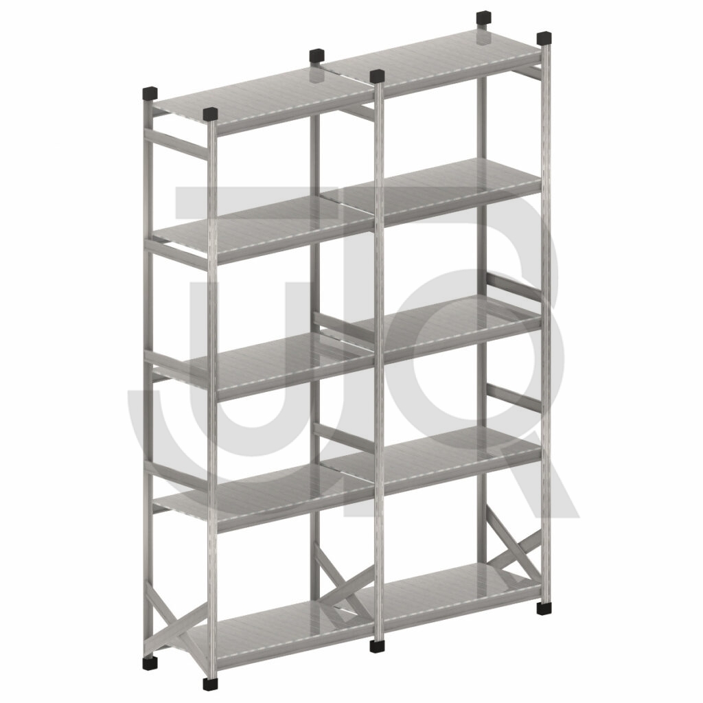 Legbordstelling H2500 x D700 |voordeelrij 2x vak 900 mm-0