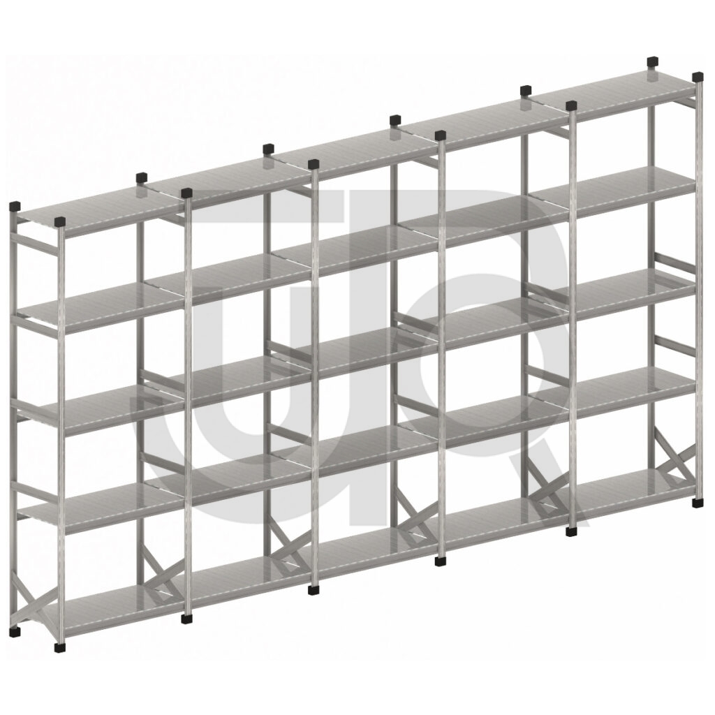 Legbordstelling H2500 x D700 |voordeelrij 10x vak 900 mm-0