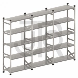 Legbordstelling H2500 x D320 |voordeelrij 3x vak 1350 mm-0