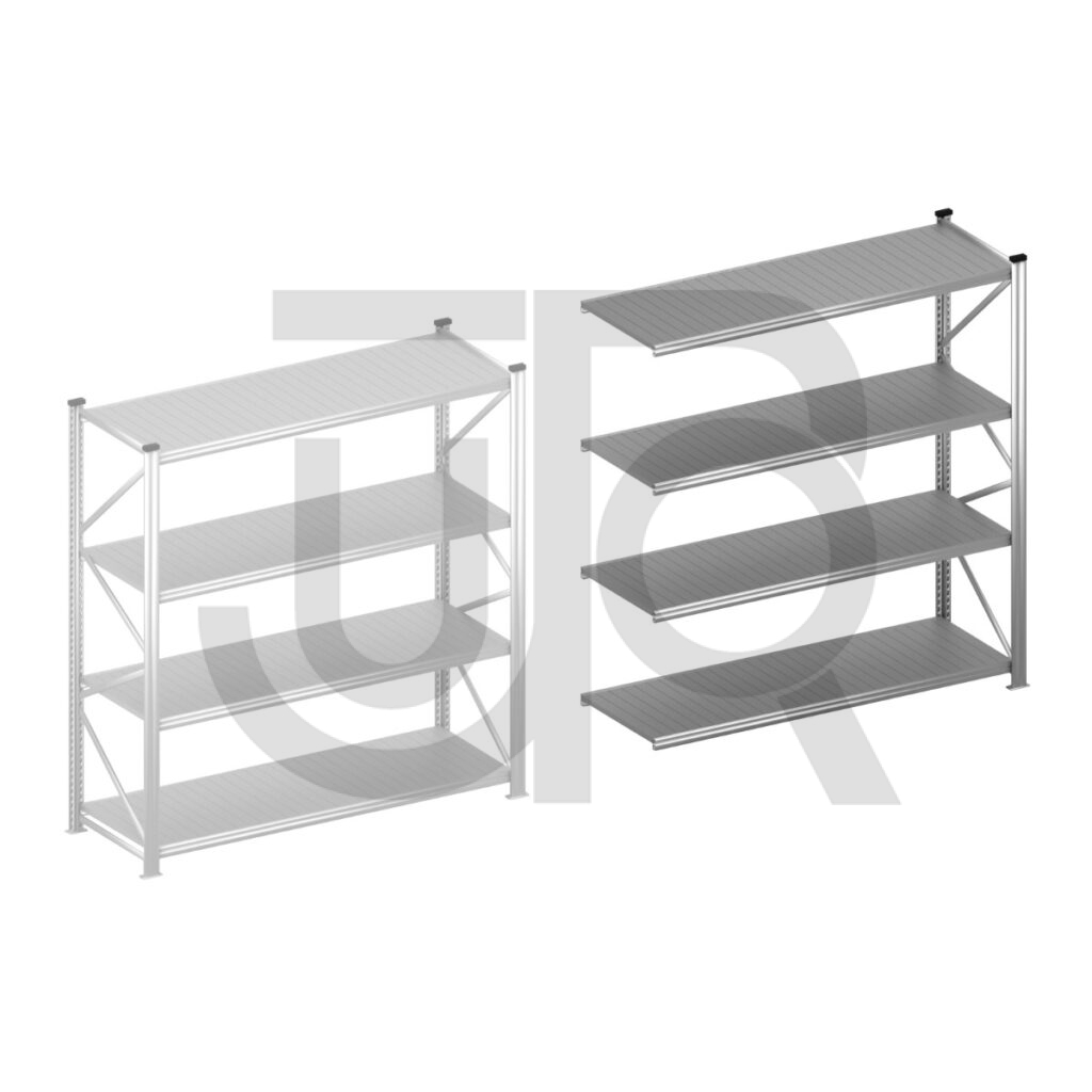Lichte grootvakstelling USA H2000 x D600 | aanbouwset vak 1800 mm-0