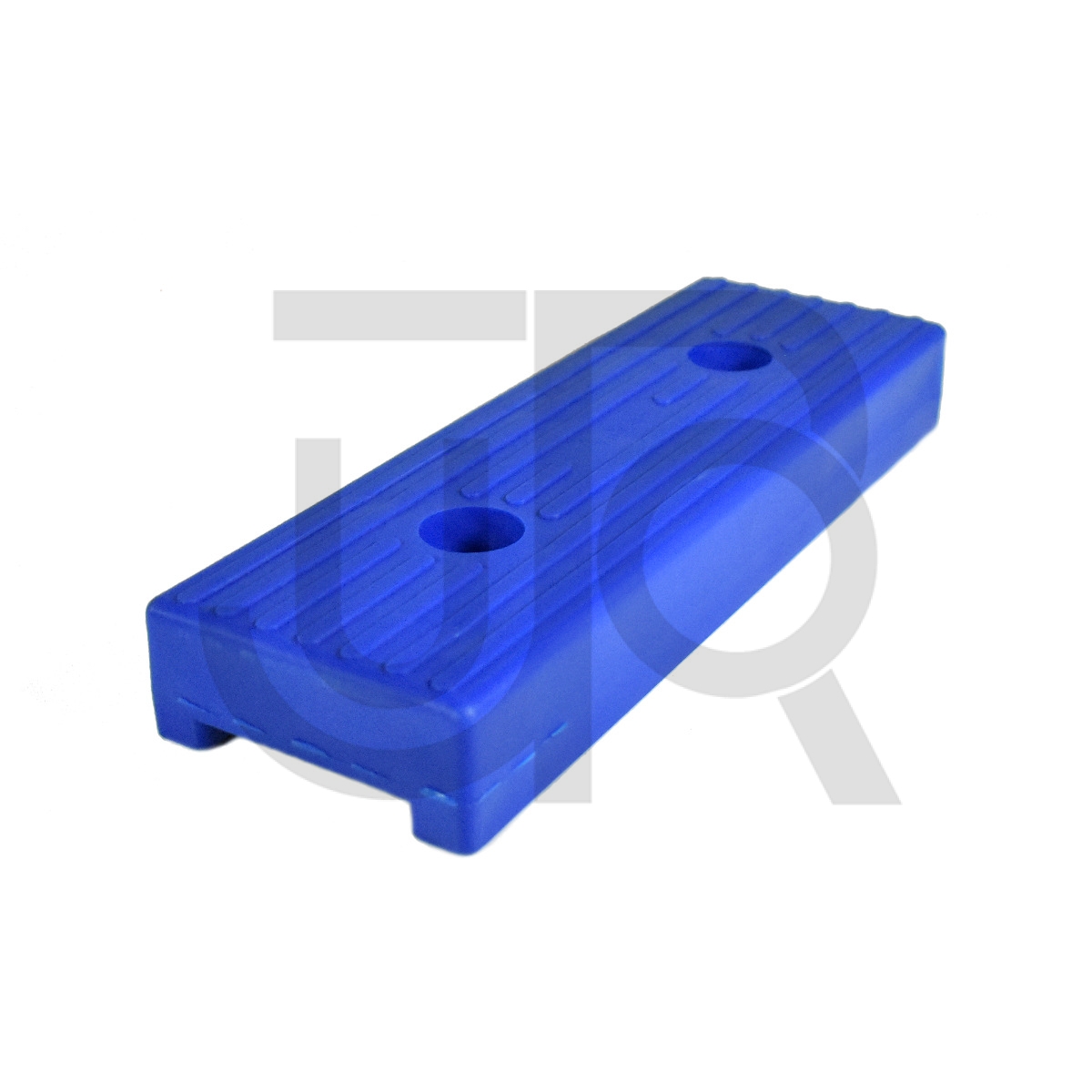 Bootbok spindel lengte 600 mm incl. blauw rubberkussen-12451