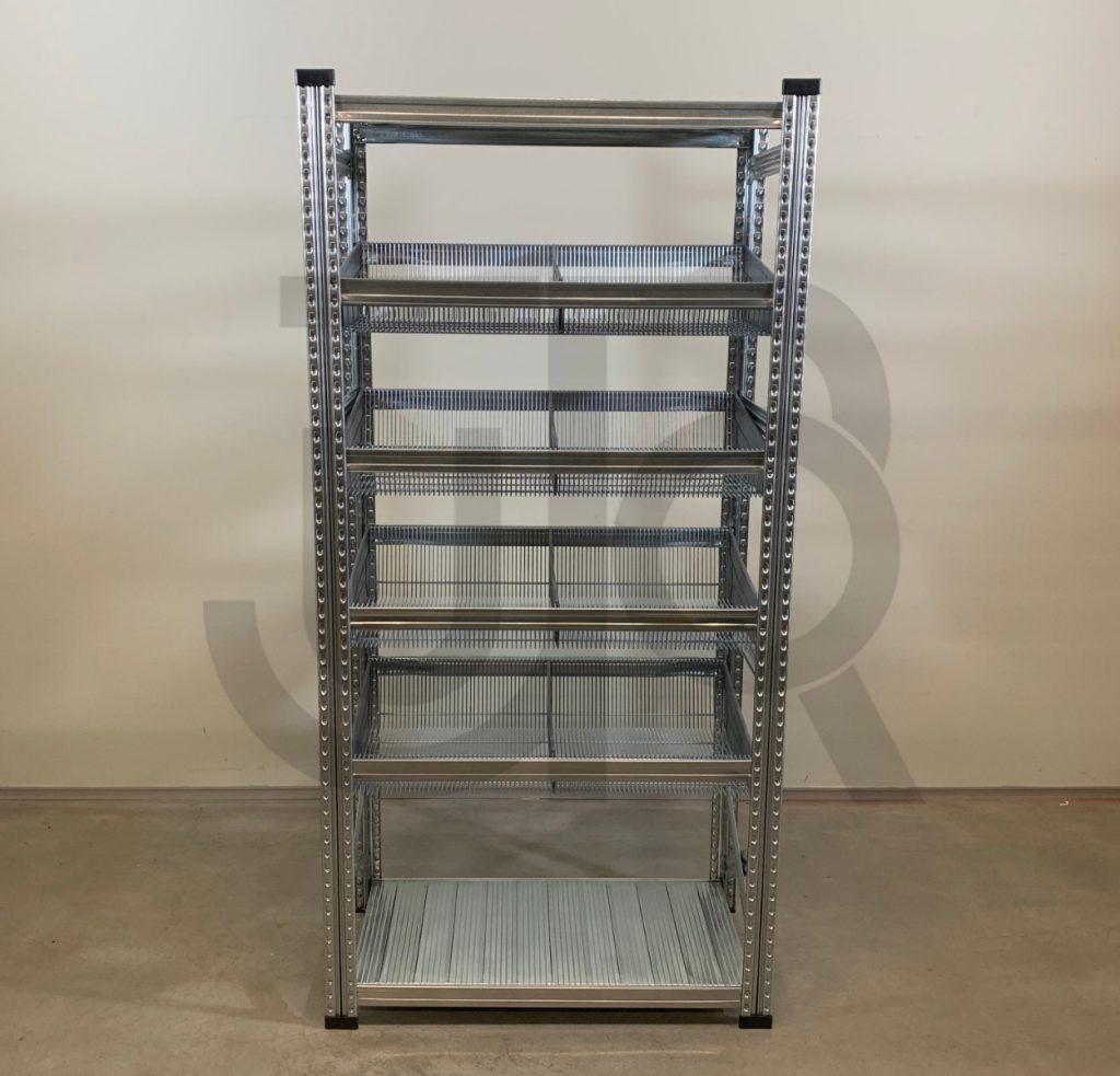 Draadmandstelling H1972 x D500 | vak 900mm | incl draadmanden-0