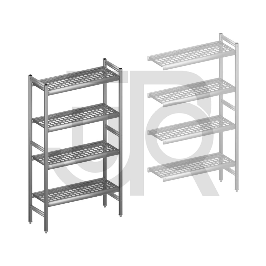 Hygiënische stelling H1685 x D360 | startset vak 900 mm-0