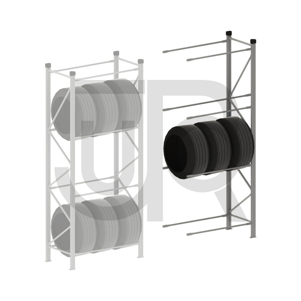 Verzinkte professionele Metalsistem bandenstelling. Grote voorraad - Magazijn.store
