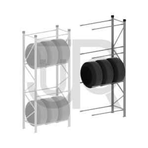 Verzinkte professionele Metalsistem bandenstelling. Grote voorraad - Magazijn.store