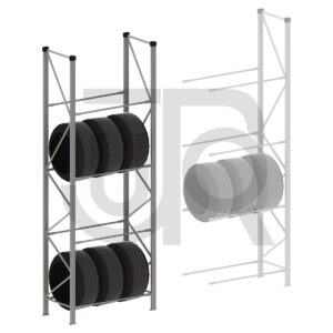 Verzinkte professionele Metalsistem bandenstelling. Grote voorraad - Magazijn.store