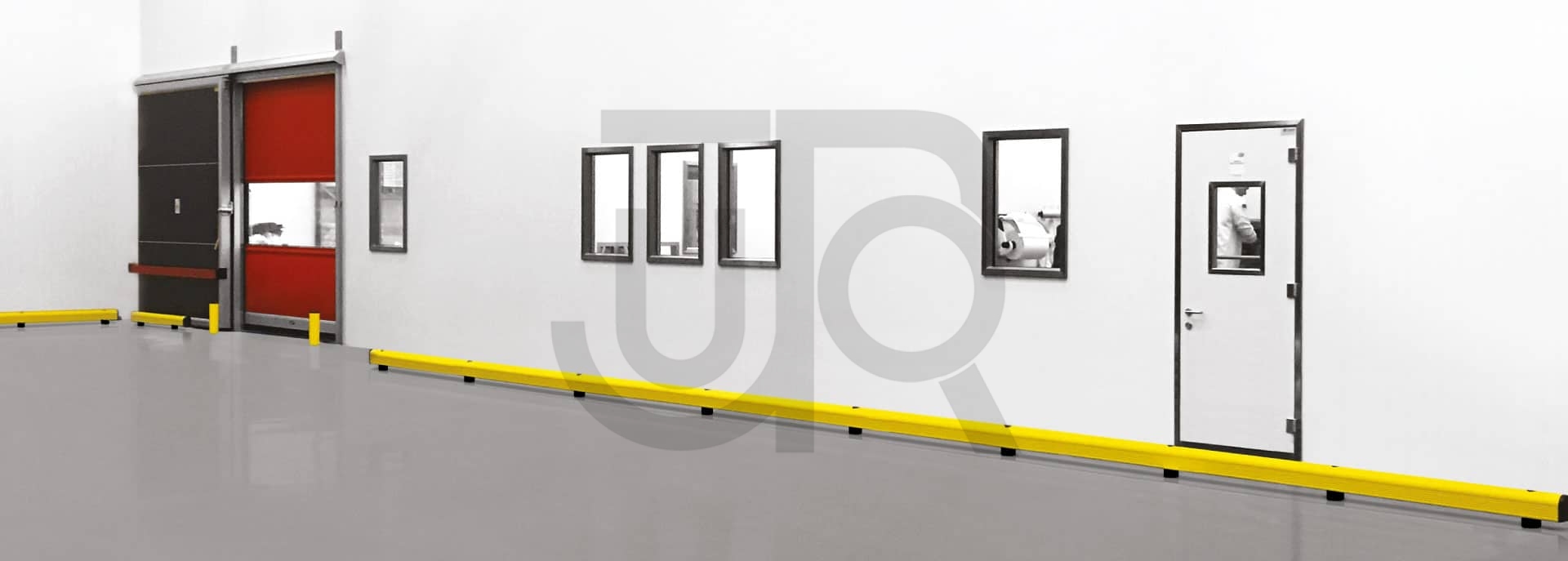 Kunststof aanrijdbeveiliging GR90 500mm-7923