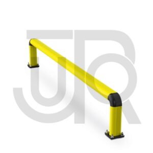 Kunststof aanrijdbeveiliging enkele barrière FE 90 2400x350-0