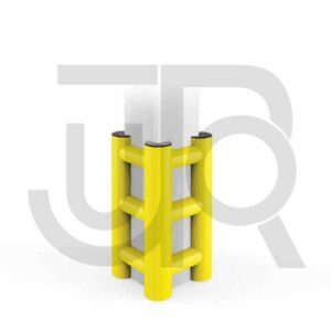 Kunststof kolombeschermer Hug Tower 500x500 mm-0