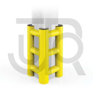 Kunststof kolombeschermer Hug Tower 700x700 mm-0