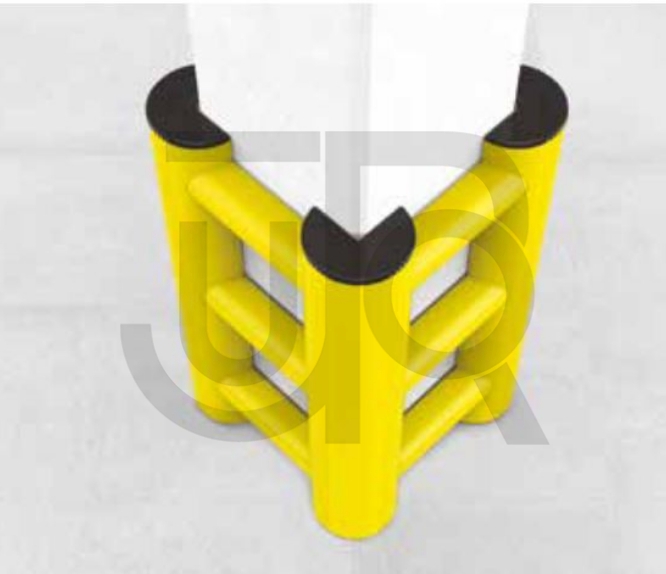 Kunststof kolombeschermer Hug Tower 700x700 mm-8029