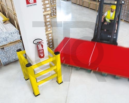 Kunststof kolombeschermer Tower Protection 700x700 mm-8025