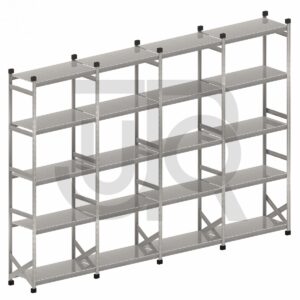 Legbordstelling H3028 x D320 |voordeelrij 4x vak 1050 mm-0