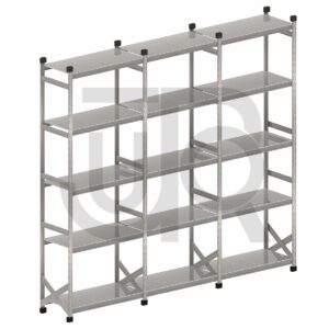 Legbordstelling H3028 x D600 |voordeelrij 3x vak 900 mm-0