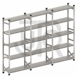 Legbordstelling H3028 x D600 |voordeelrij 3x vak 1200 mm-0