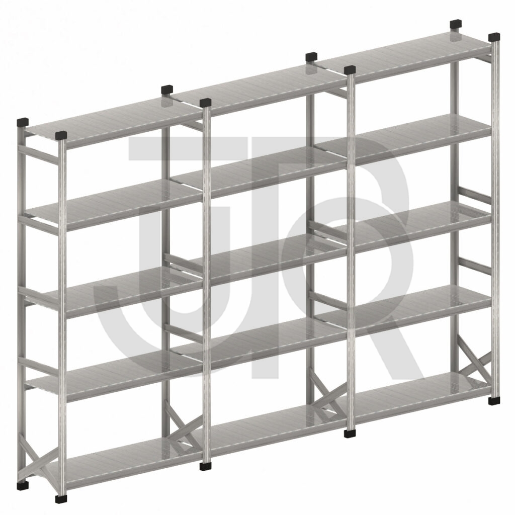 Legbordstelling H3028 x D600 |voordeelrij 3x vak 1350 mm-0