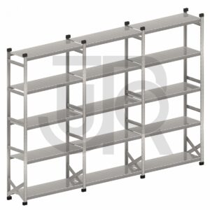 Legbordstelling H3028 x D700 |voordeelrij 3x vak 1350 mm-0