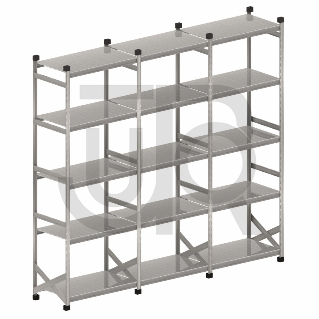 Legbordstelling H3028 x D500 |voordeelrij 3x vak 1050 mm-0