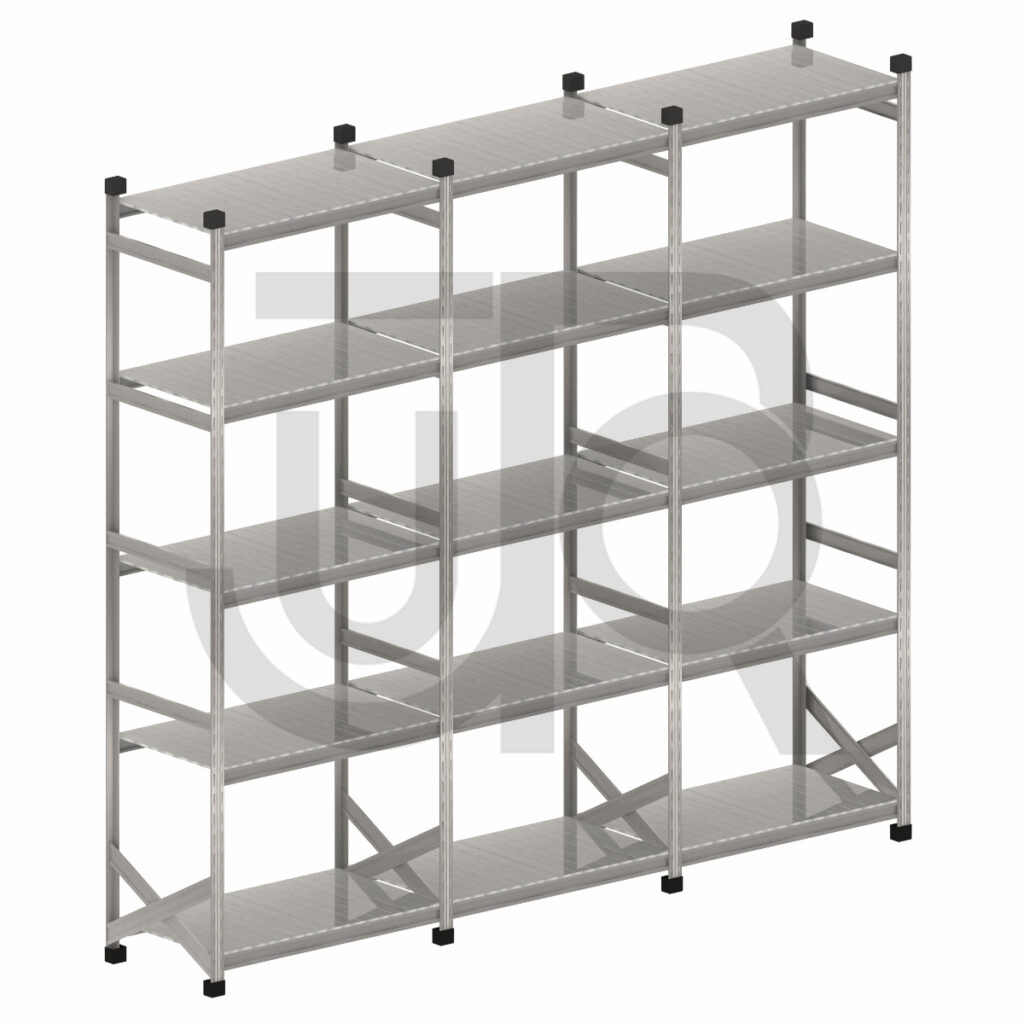 Legbordstelling H3028 x D320 |voordeelrij 3x vak 900 mm-0